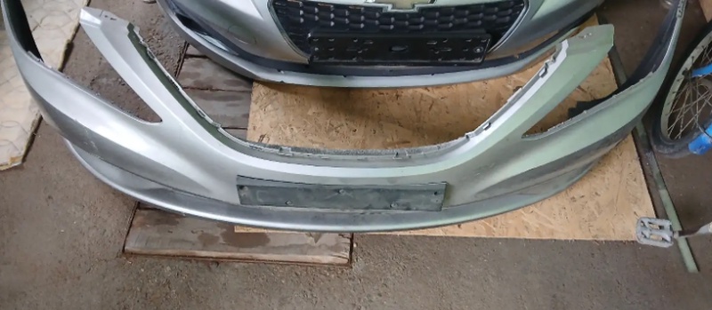 Бампер от Hyundai sonata